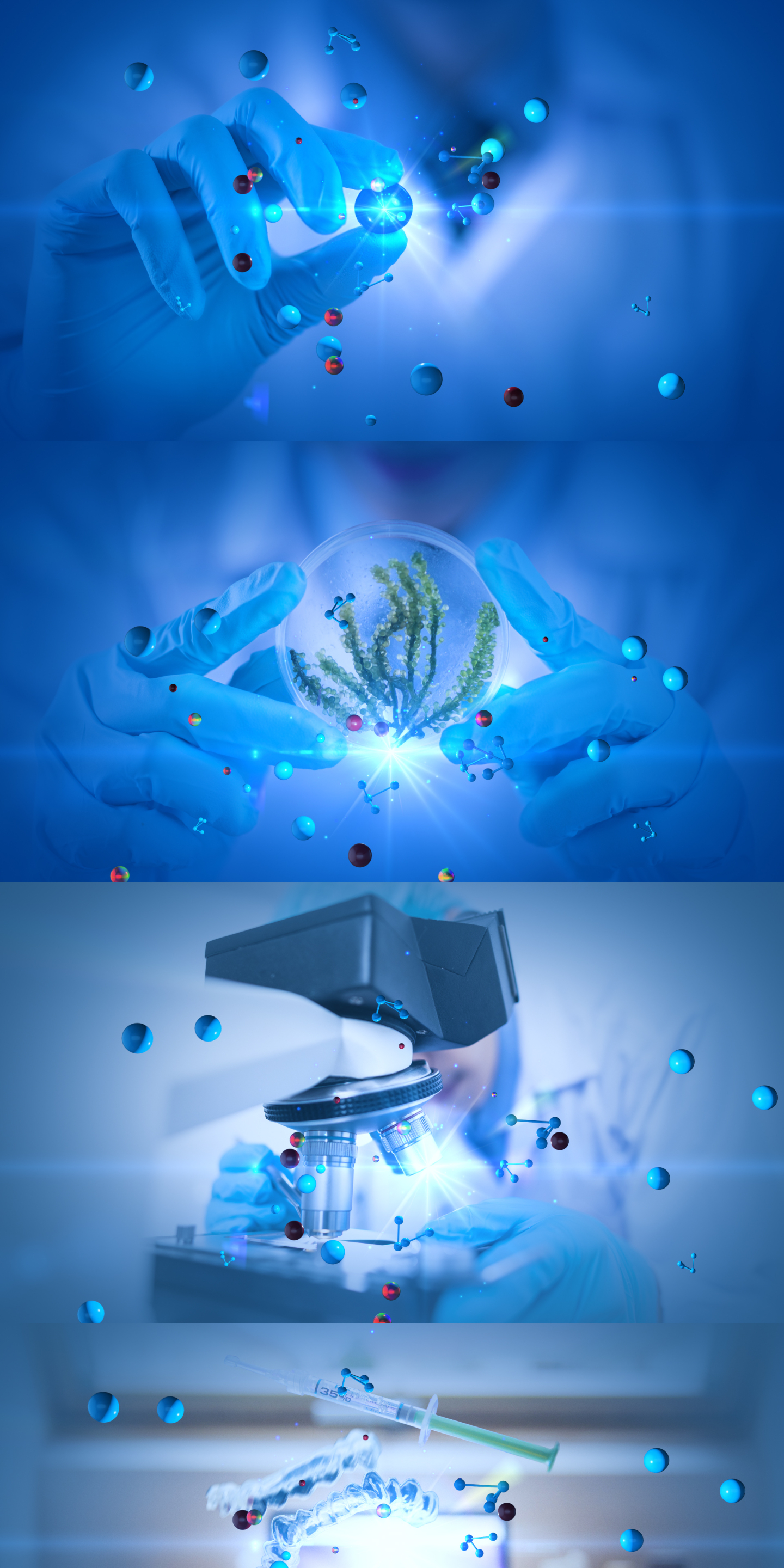 4K醫(yī)療科技生物科技基因鏈基因細胞